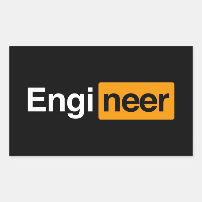 Software Engineer Sticker (Front)