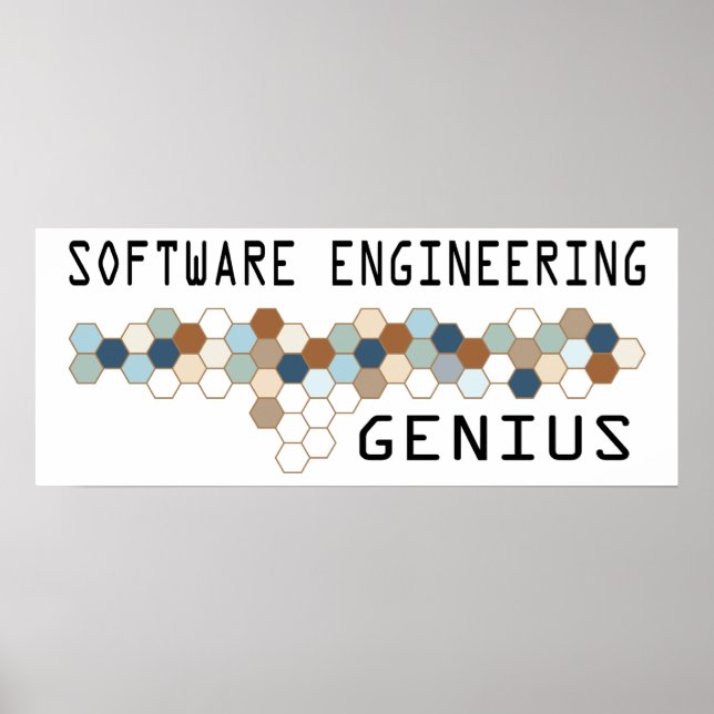 Software Engineering Genius Poster (Front)