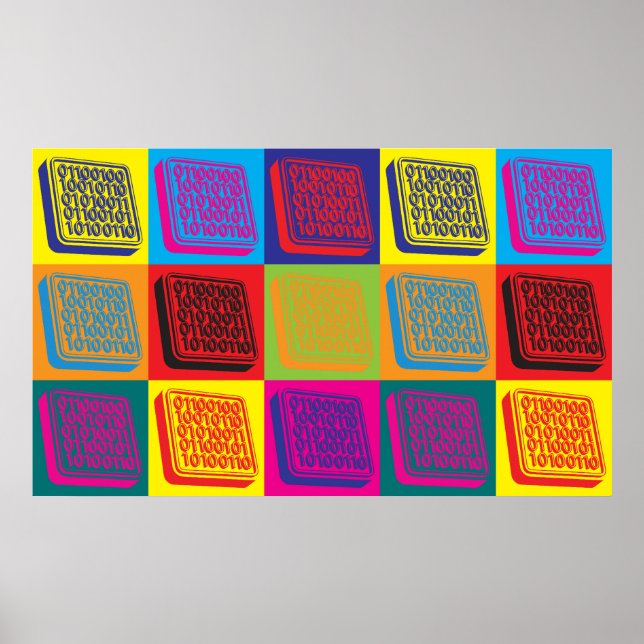 Software Engineering Pop Art Poster (Front)