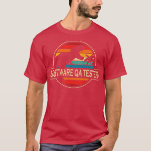 Software Qa Tester Dinosaur 2 T-Shirt