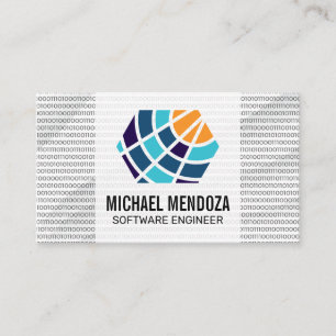 Software Robotics   AI Chip Tech Business Card