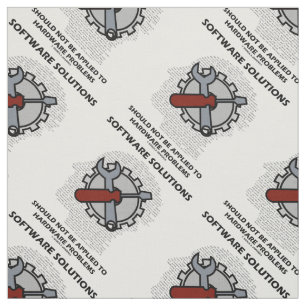 Software Solutions Should Not Be Applied Hardware  Fabric