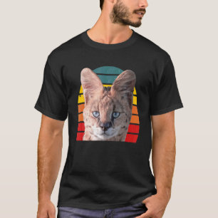 Sogga Serval Cat T-Shirt
