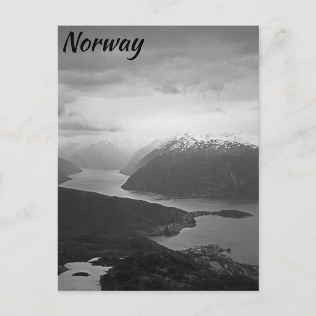 Sognefjord, Norway Postcard (Front)