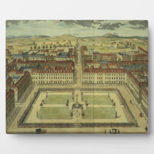 Soho or King's Square, for 'Stow's Survey of Londo Plaque