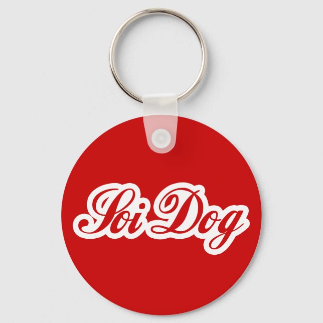 SOI DOG KEYCHAIN (Front)