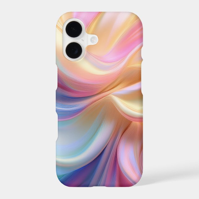 Soie pastel colorée (Verso)
