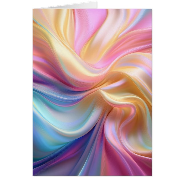 Soie pastel colorée (Devant)