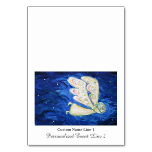 Soin des Cartes de Tente de Table Ange Soul