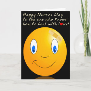 Soins avec amour Carte de voeux de la Journée des 