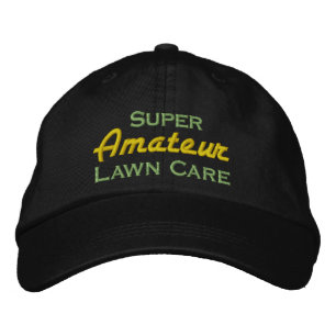 Soins de pelouse super amateur Casquette de baseba