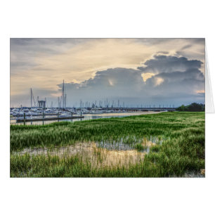 Soirée À Charleston Harbour