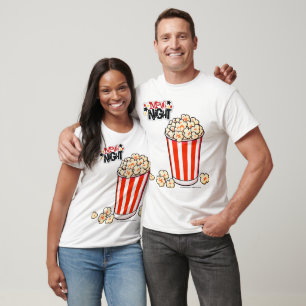 *Soirée Cinéma* T-Shirt À Bain Popcorn