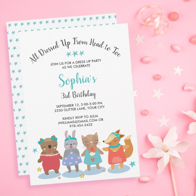 Soirée culte Fille Anniversaire Fête Invitation (Créateur téléchargé)