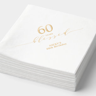 Soirée d'anniversaire pour adultes de 60 ans