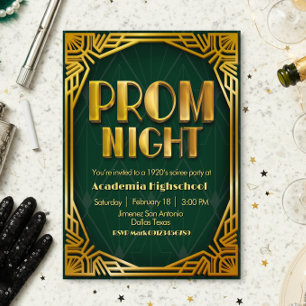 Soirée de Bal - Invitation Gatsby