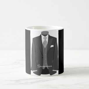Soirée de mariage Tuxedo Groomsman Mug Cadeau