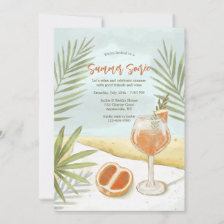 Soirée d'été Invitation
