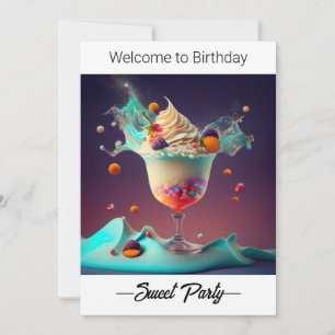 Soirée. Invitation originale.