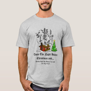 Soirée Radio Jambon avant Noël T-shirt