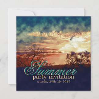 Soirées d'été Invitation à une soirée rustique en