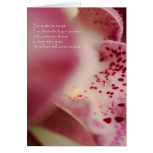 Sois Coeur Patient - Orchidées