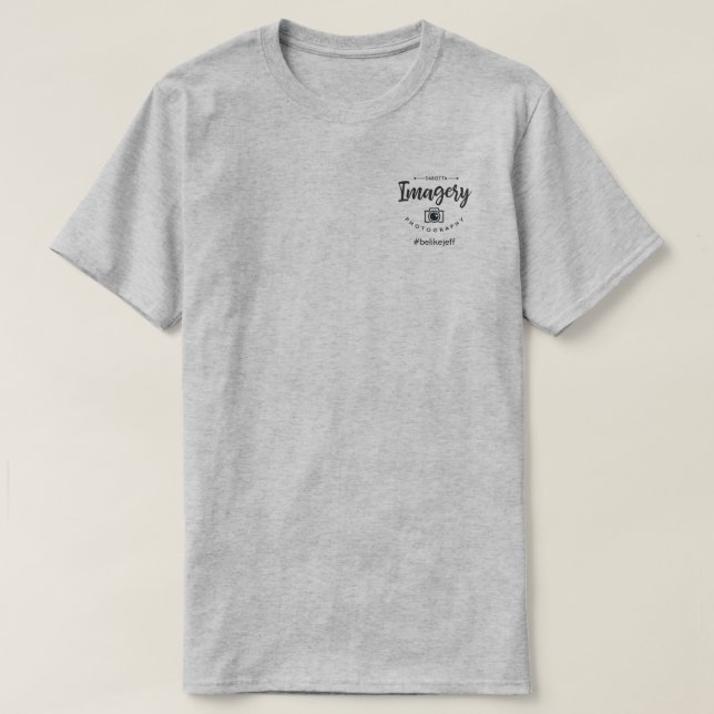 Sois Comme Un T-shirt De Jeff, Mens (Design devant)