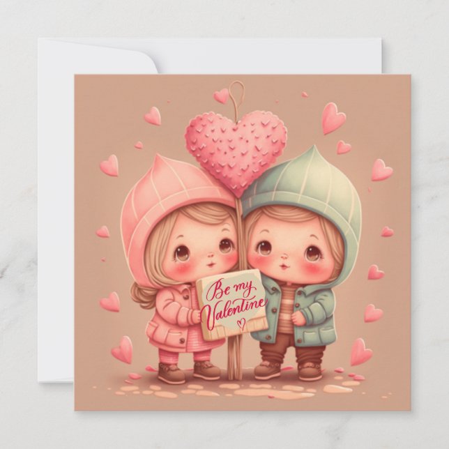 Sois ma carte de la Saint-Valentin (Devant)