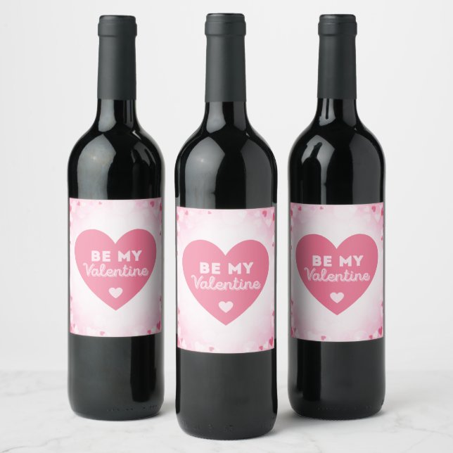 Sois Ma Saint Valentin, Ensemble De Étiquettes De  (Bouteilles)