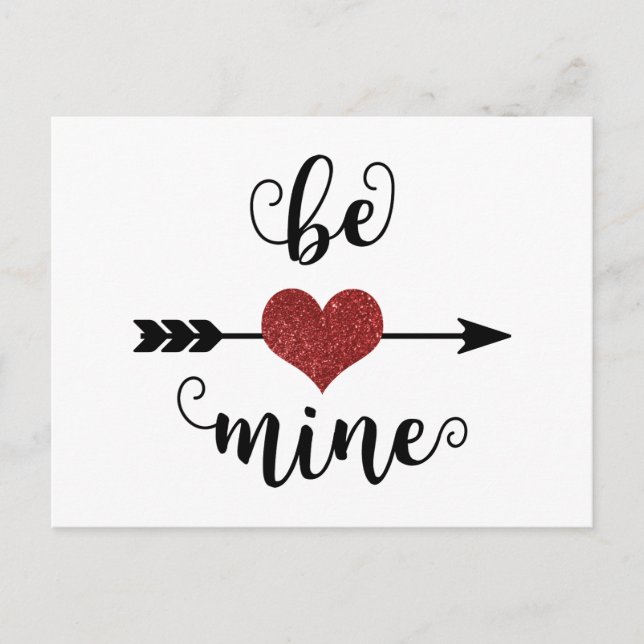 Sois Mien - Carte de la Saint-Valentin (Devant)