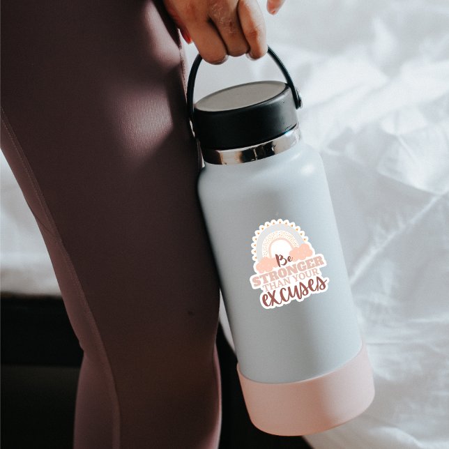 "Sois Plus Forte Que..." Stickers personnalisés en (Créateur téléchargé)