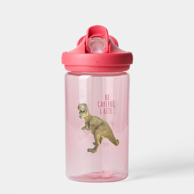 Sois Prudent, Je Cite - Bouteille D'Eau Dinosaure (Avant)