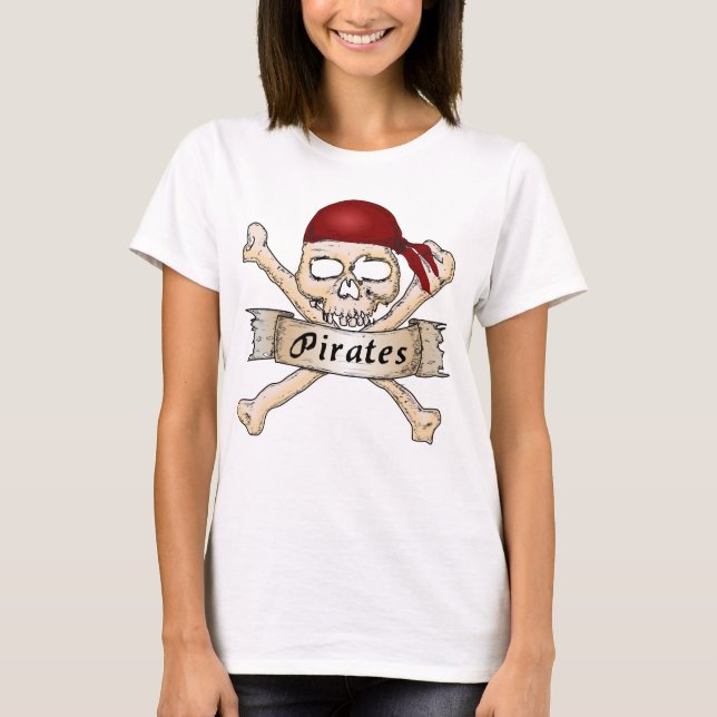 Sois rebelle, sois un T-shirt pirate. (Devant)