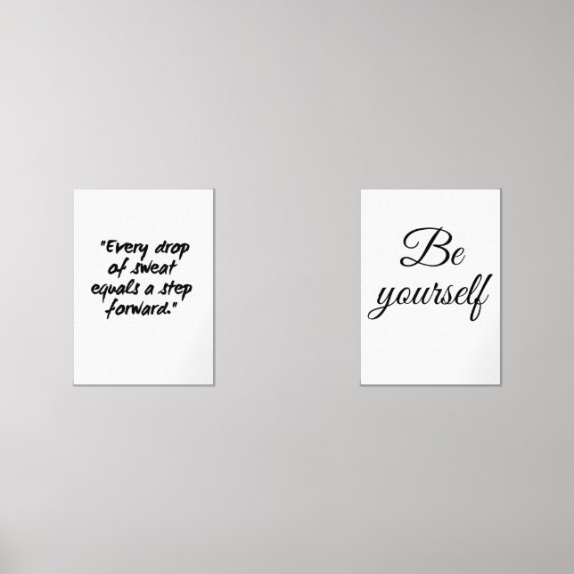 Sois toi-même (Recto)