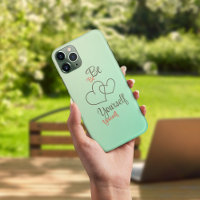 Sois toi-même Étui pour iPhone typographie