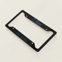 Soixante cadres de plaque minéralogique de noir de