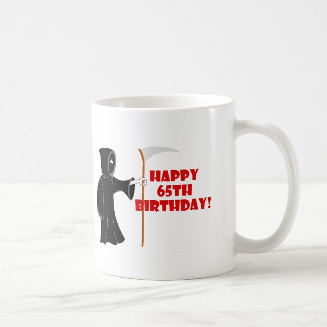 Soixante-cinquième tasse d'anniversaire de (Droite)
