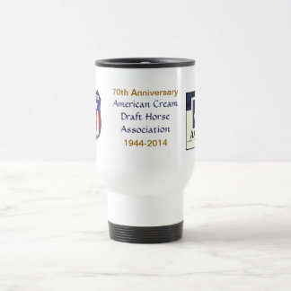 soixante-dixième Tasse de voyage de l'anniversaire