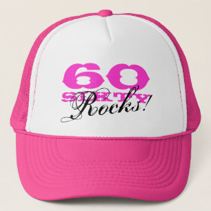 soixantième Casquette   d'anniversaire soixante