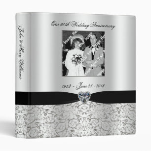 soixantième Classeur d'anniversaire de mariage