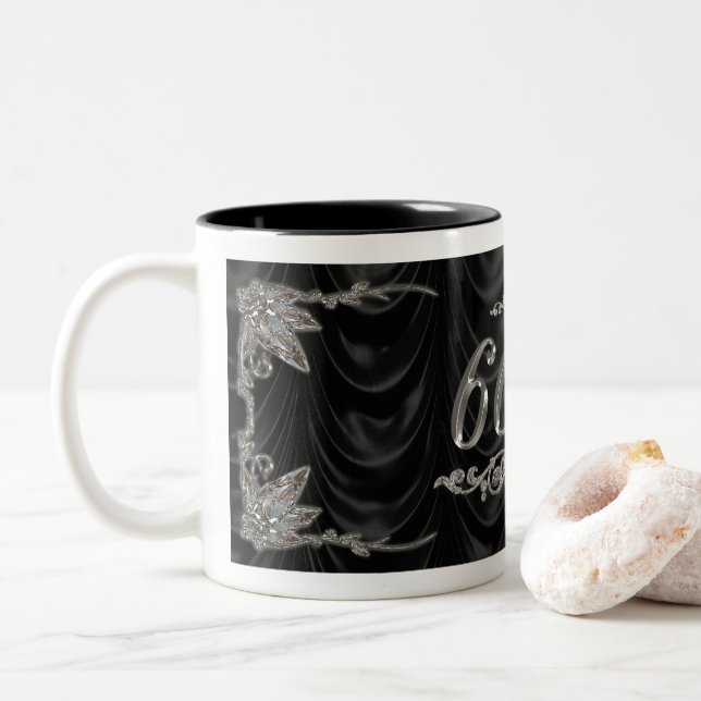 soixantième Tasse d'anniversaire de mariage (Avec donut)