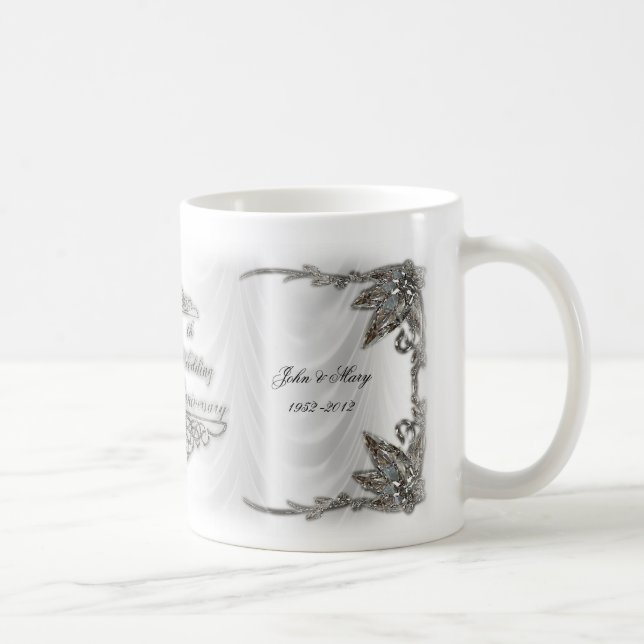 soixantième Tasse d'anniversaire de mariage (Droite)
