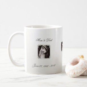 soixantième Tasse de photo d'anniversaire de noces