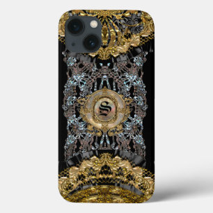 Sojeye Old Baroque Style X Monogram iPhone 13 Case