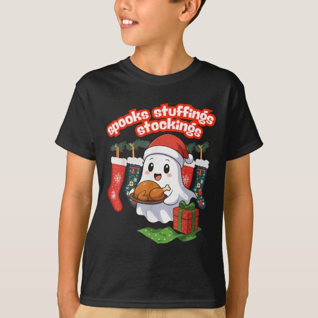 Soks, Stuffings, &amp; Stockings, Soky Ghost Chris T-Shirt (Front)
