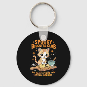 Soky Biscuits Club Cat Funny Halloween Baking Keychain