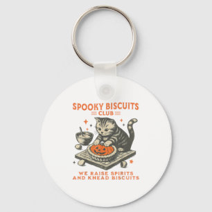 Soky Biscuits Club We Raise Srits And Knead Biscui Keychain