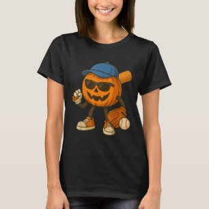 Soky Jack O Lantern Baseball Halloween Costumes Me T-Shirt