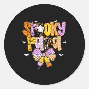 Soky Para Halloween Costume Paraprofessional Coque Classic Round Sticker
