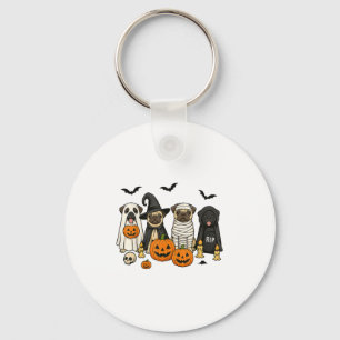 Soky Pug Halloween Outfit For Dog Lovers Family Me Keychain